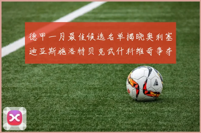 德甲一月最佳候选名单揭晓奥利塞迪亚斯施洛特贝克武什科维奇争夺荣耀